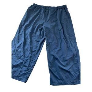 Unbranded Navy Blue Pull-On Elastic Waist Pants Women's Size 5X